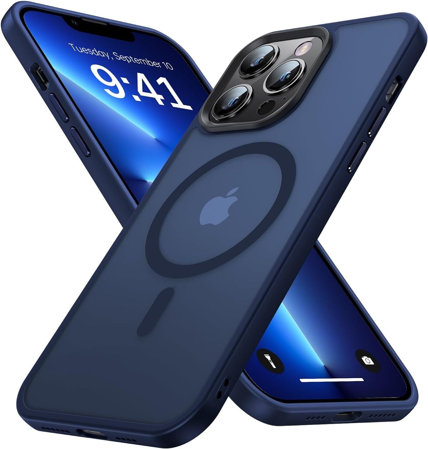 For Iphone 17 16 15 14 13 12 Pro Max Air Frosted Case Mag Safe Shockproof Cover