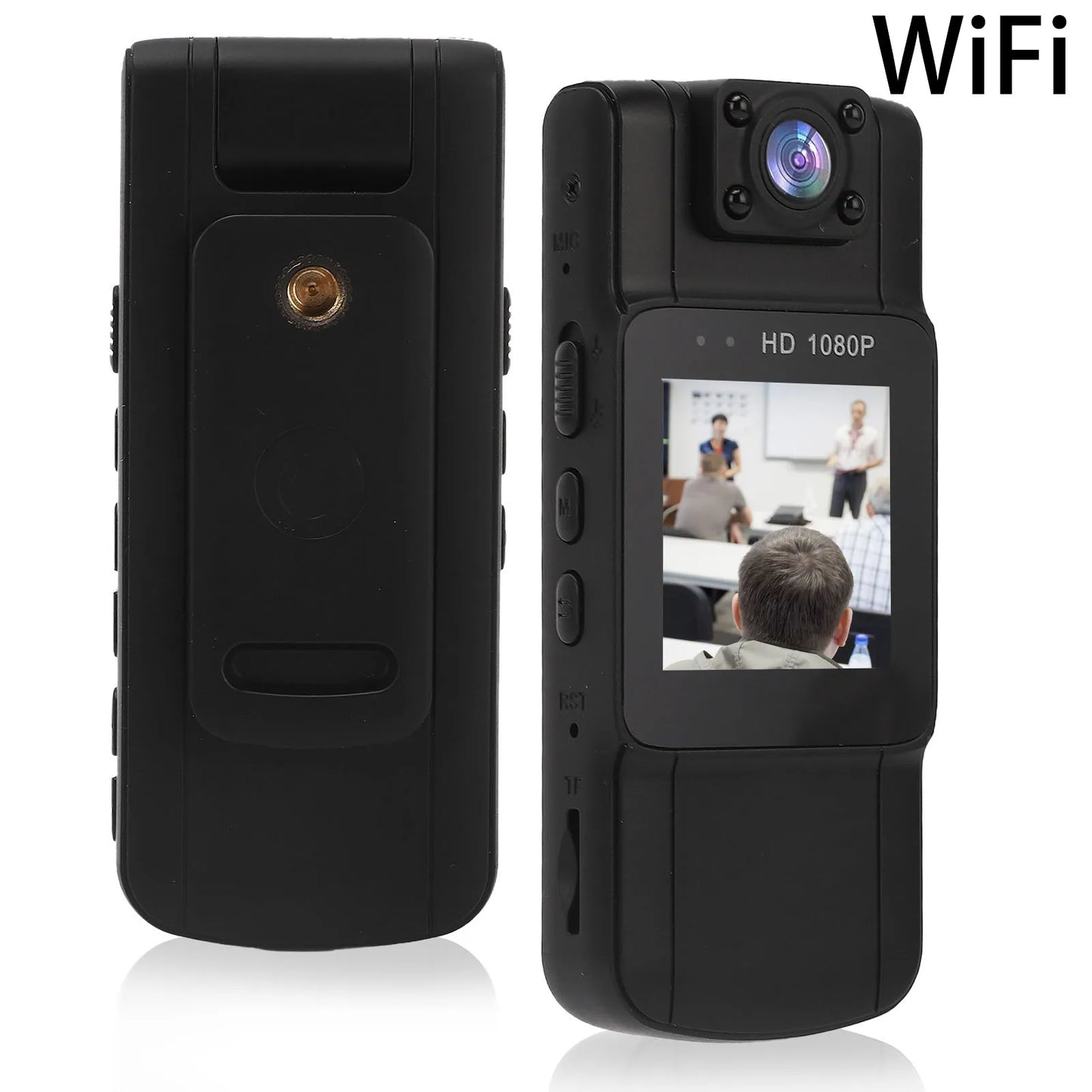 Capture Every Moment with the Mini Body Camera - 1080P Infrared Night Vision & Motion Detection