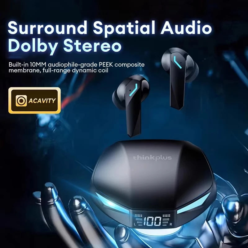 Experience Unmatched Sound Quality with the XT53 Wireless Bluetooth 5.4 Earbuds - Waterproof, LED Display, and Gaming-Grade Performance!